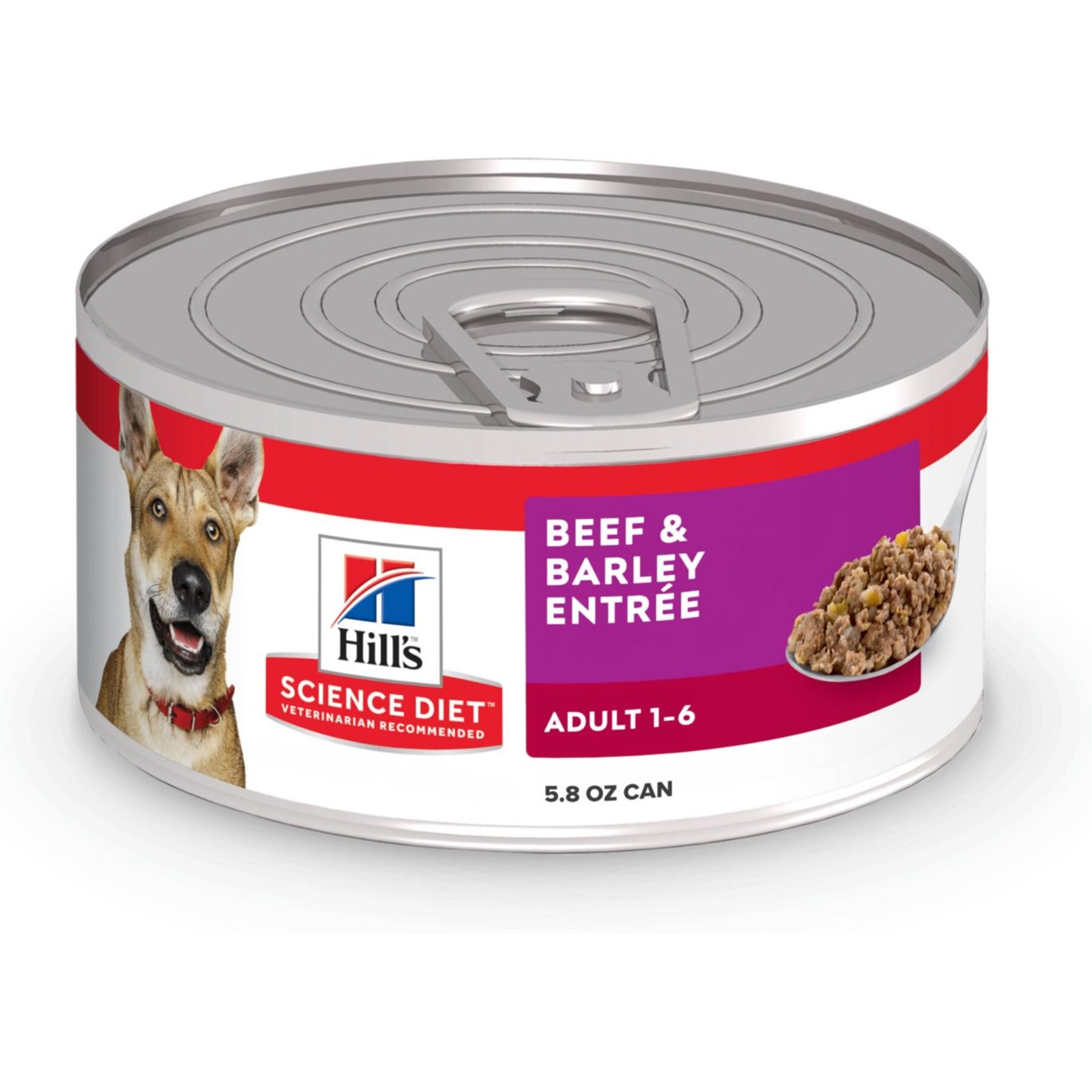 Hill's Science Diet Adult Beef & Barley Entree Canned Dog Food