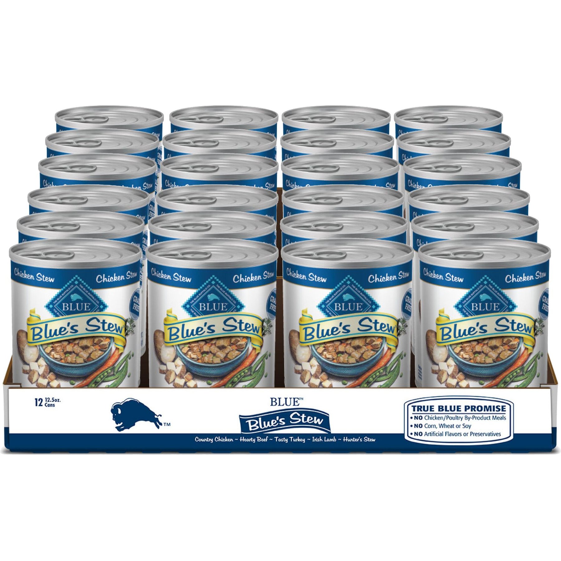 Blue Buffalo Blue's Country Chicken Stew Grain-Free Canned Dog Food
