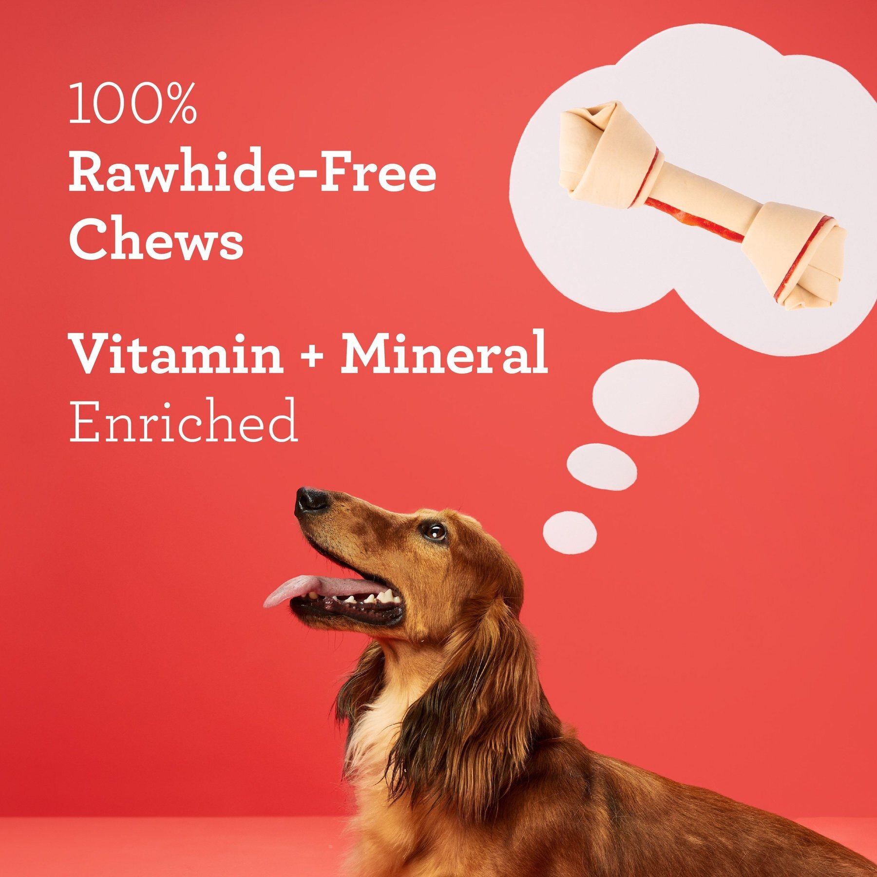 DreamBone Medium Chicken Chew Bones Dog Treats