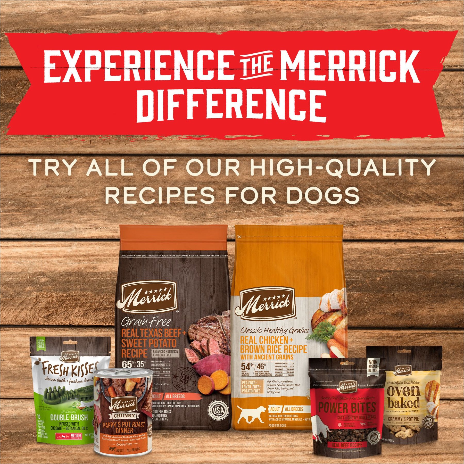 Merrick Slow Cooked BBQ Variety Pack Grain-Free Wet Dog Food