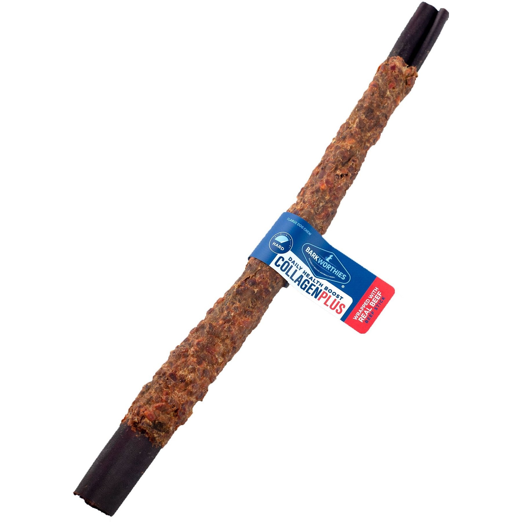 Barkworthies 12-inch Collagen Beef Dog Bone