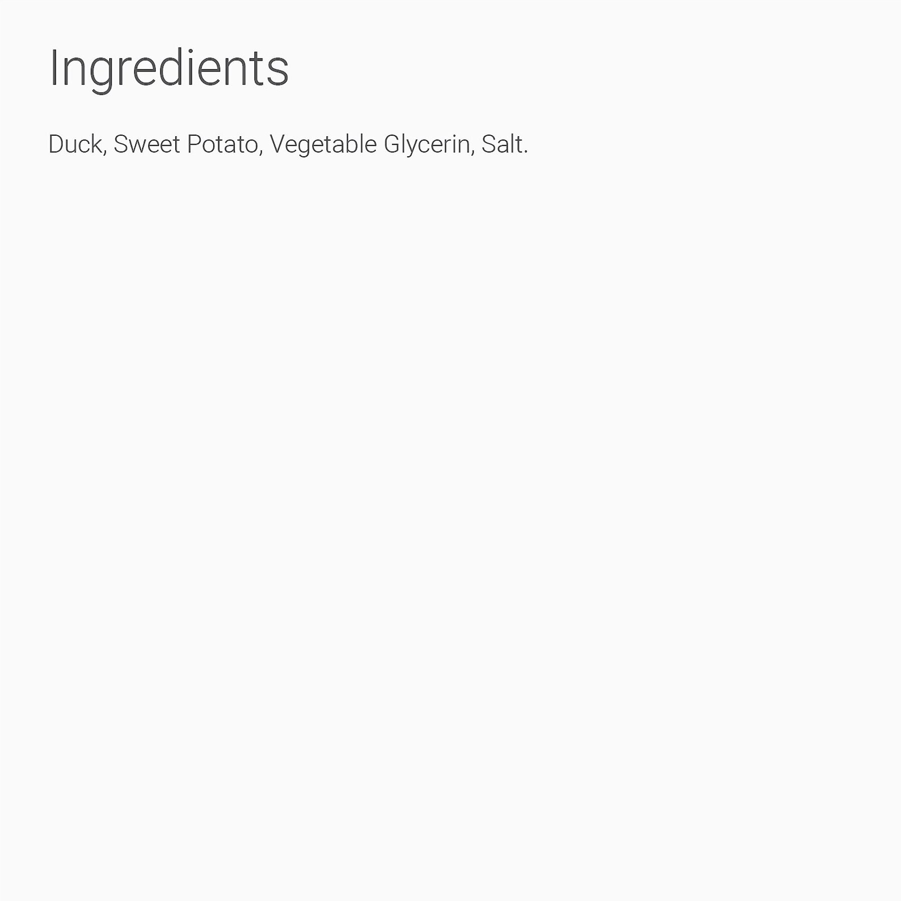 Kingdom Pets Duck & Sweet Potato Jerky Twists Dog Treats