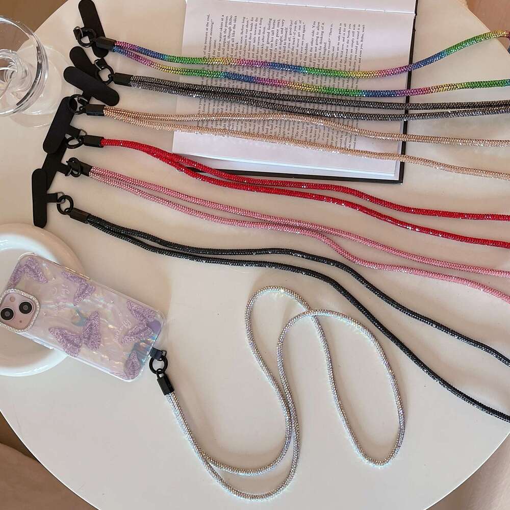 Water Chain, Mobile Phone Rope, and Short Wrist Style Accessories for Girls, Full Dia Accessories, New Long Neck Hanging Hanger