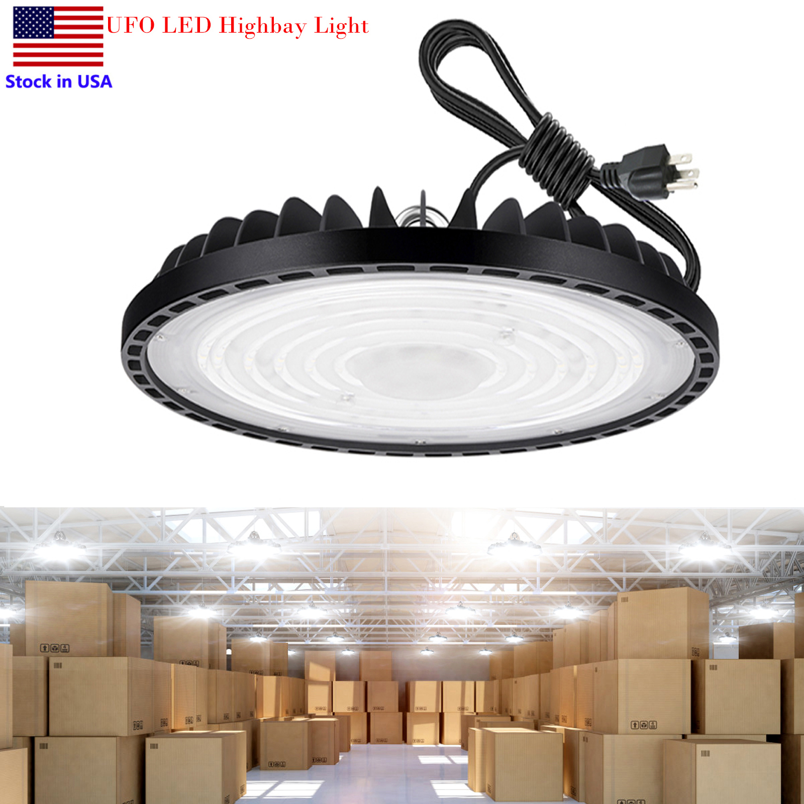 UFO LED High Bay Light 200W 300W 400W Industrial Warehouse Garage GYM lights UFO High bay led light Lamps