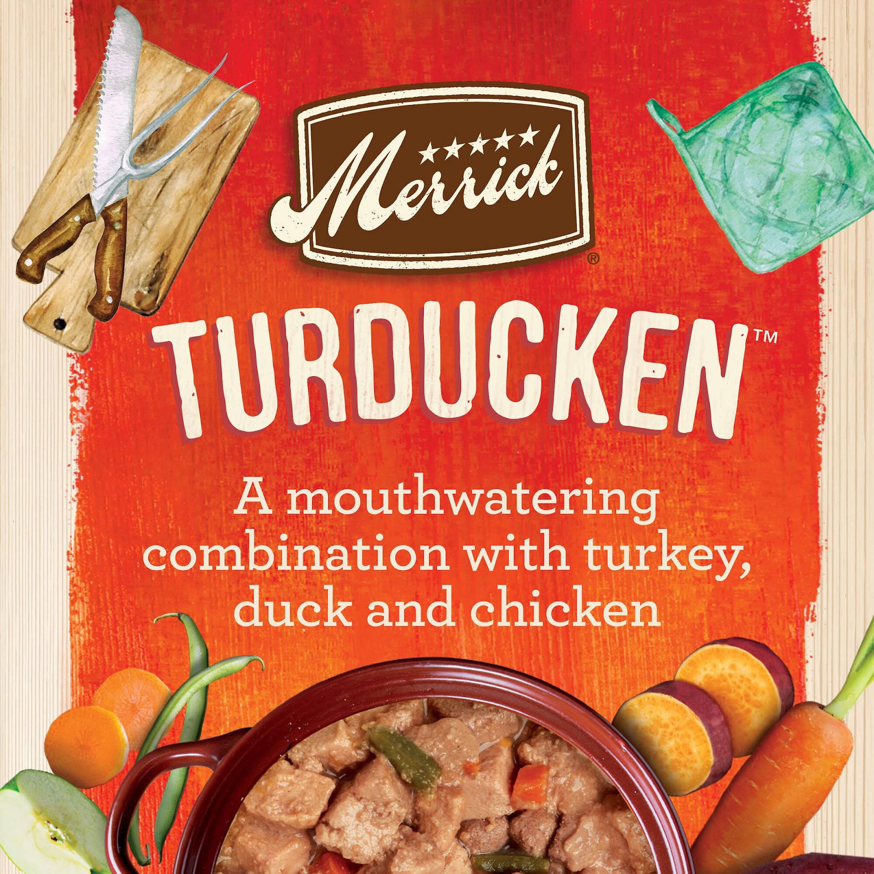 Merrick Grain-Free Wet Dog Food Turducken