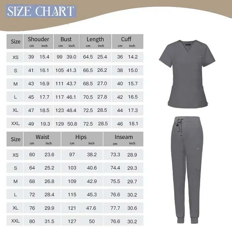 Wholesale Operating Room Uniform Scrubs Hospital Working Scrubs Set Supplies Nurse Dental Surgery Suit Workwear 240420