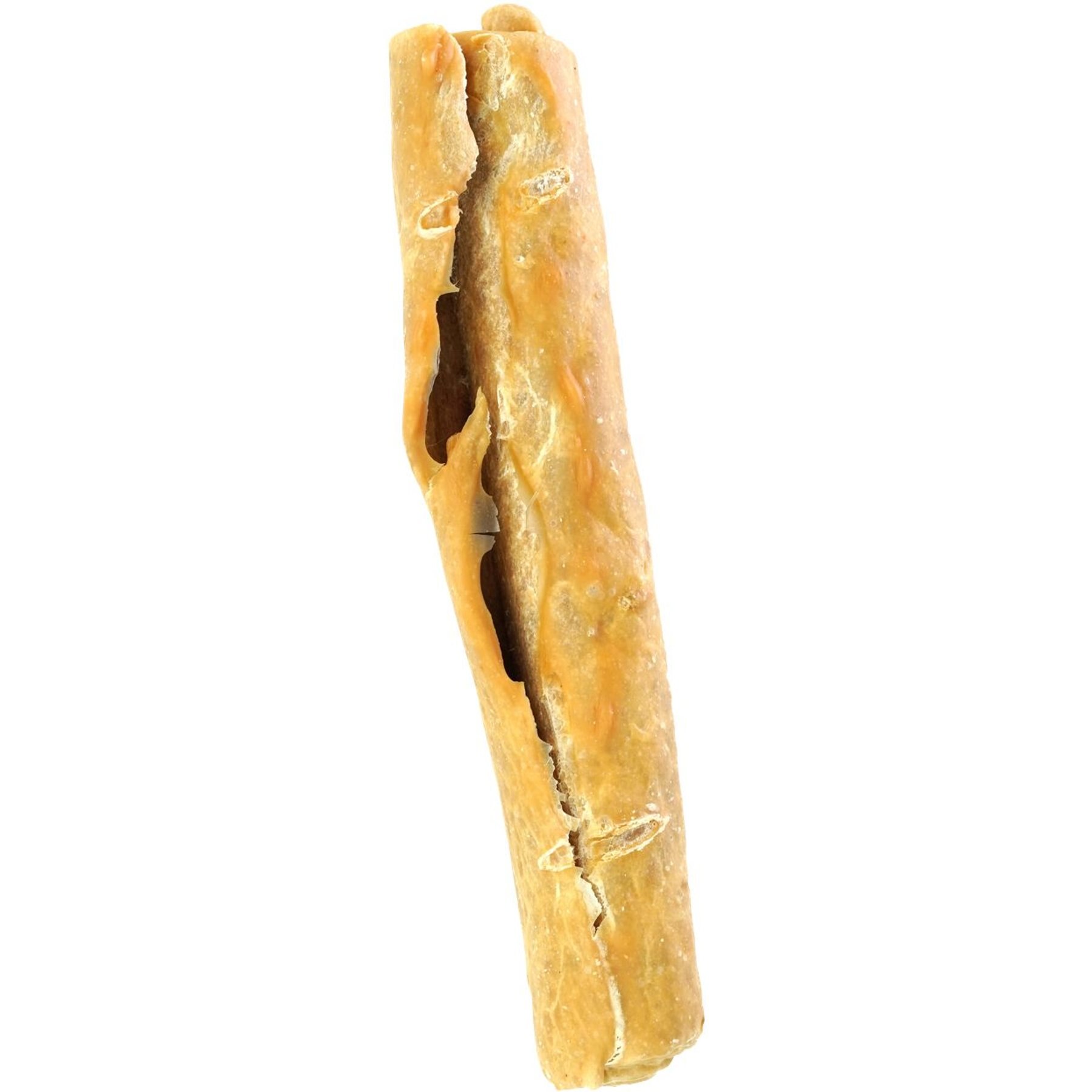 TruRanch Peanut Butter Collagen Roll Hard Chew Dog Treats, 6-in, 4 count