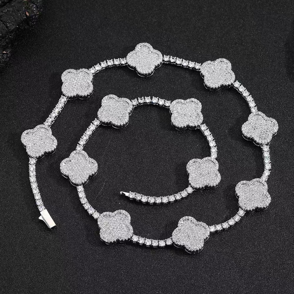 Fashion women design 925 silver VVS Moissanite diamond Ice out tennis bracelet fashions new arrival