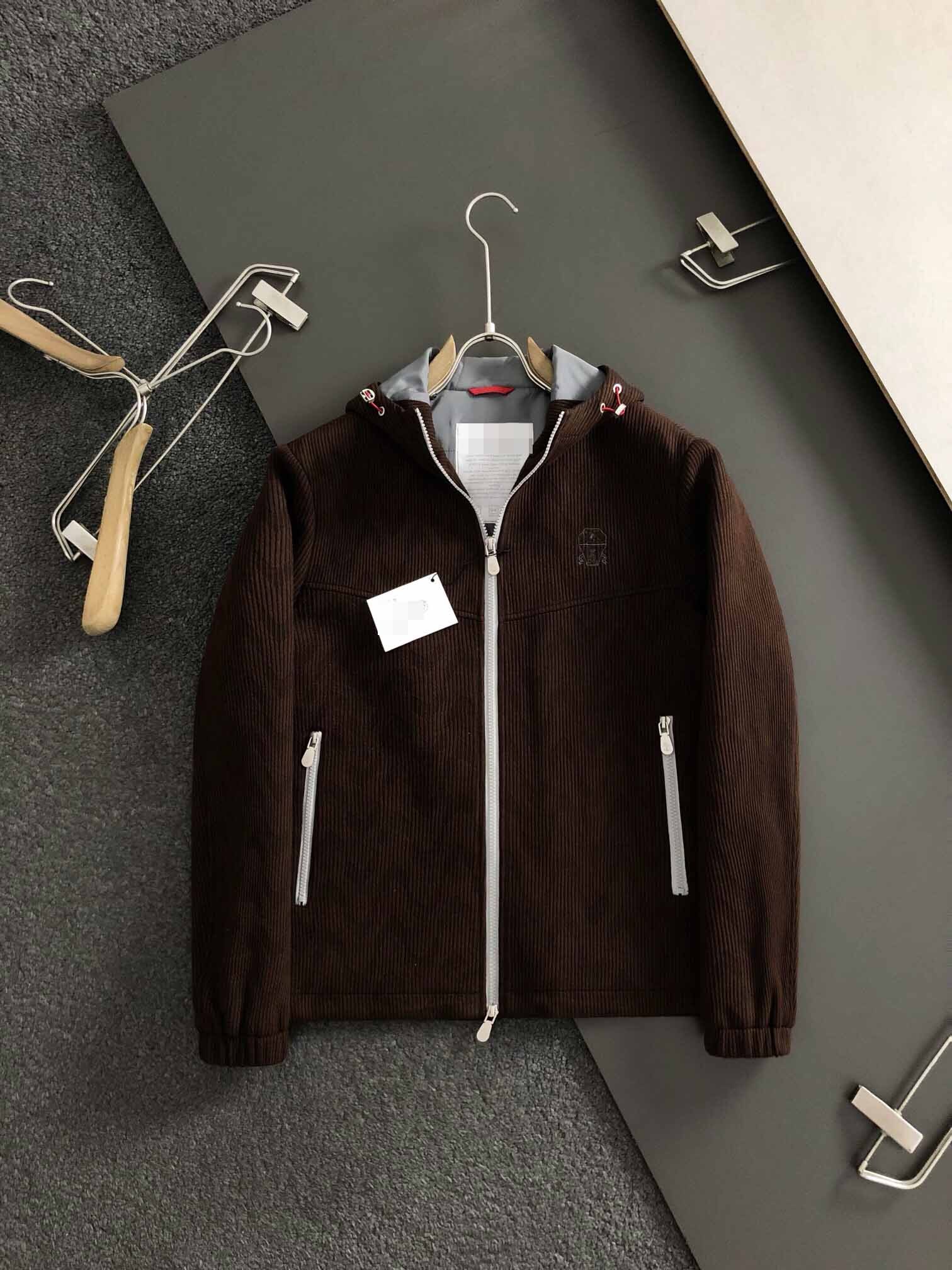 2024 Dikuautumn And Winter New High-Quality Men's Versatile Knitted Style Trendy Casual Hooded Wool Jacket M-3Xl
