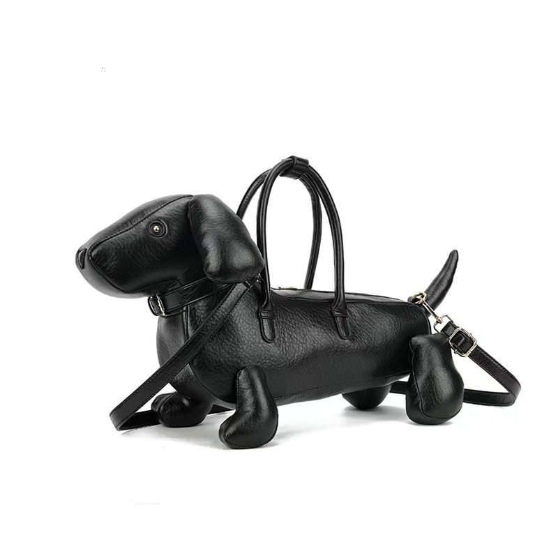 Fashionable And Casual Personalized 3D Three-Dimensional Dog Single Shoulder Crossbody Bags, Handbags, Trendy Women's Bags