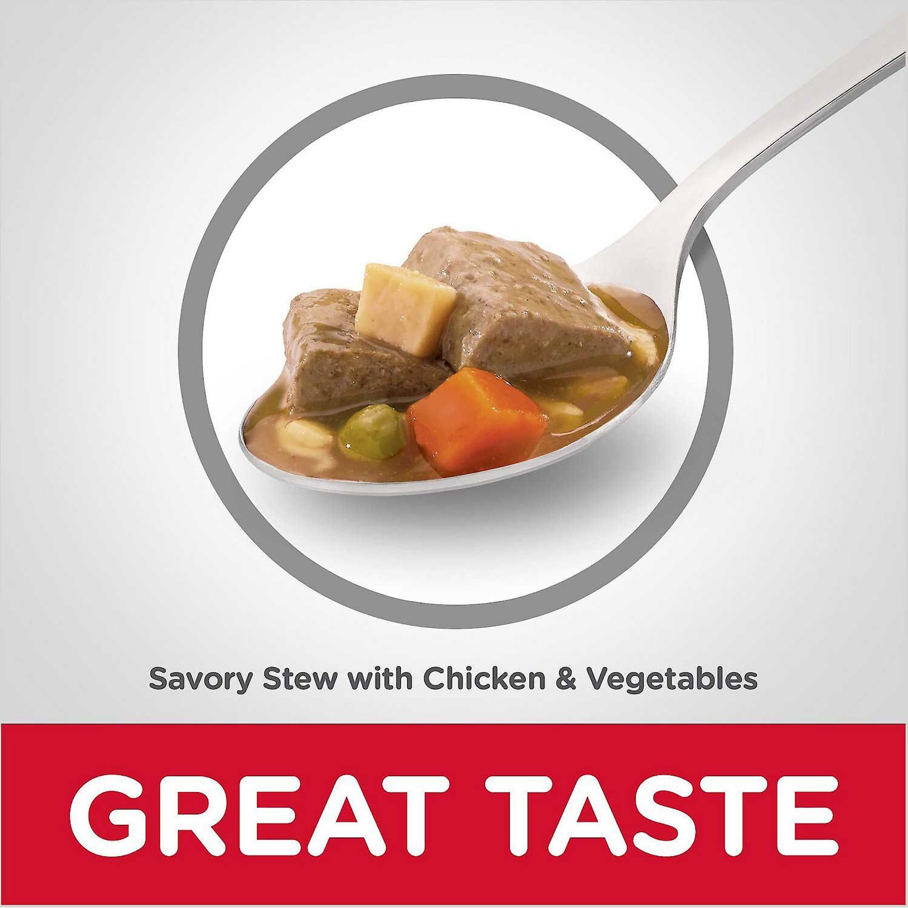 Hill's Science Diet Senior Adult 7+ Savory Stew with Chicken & Vegetables Canned Dog Food