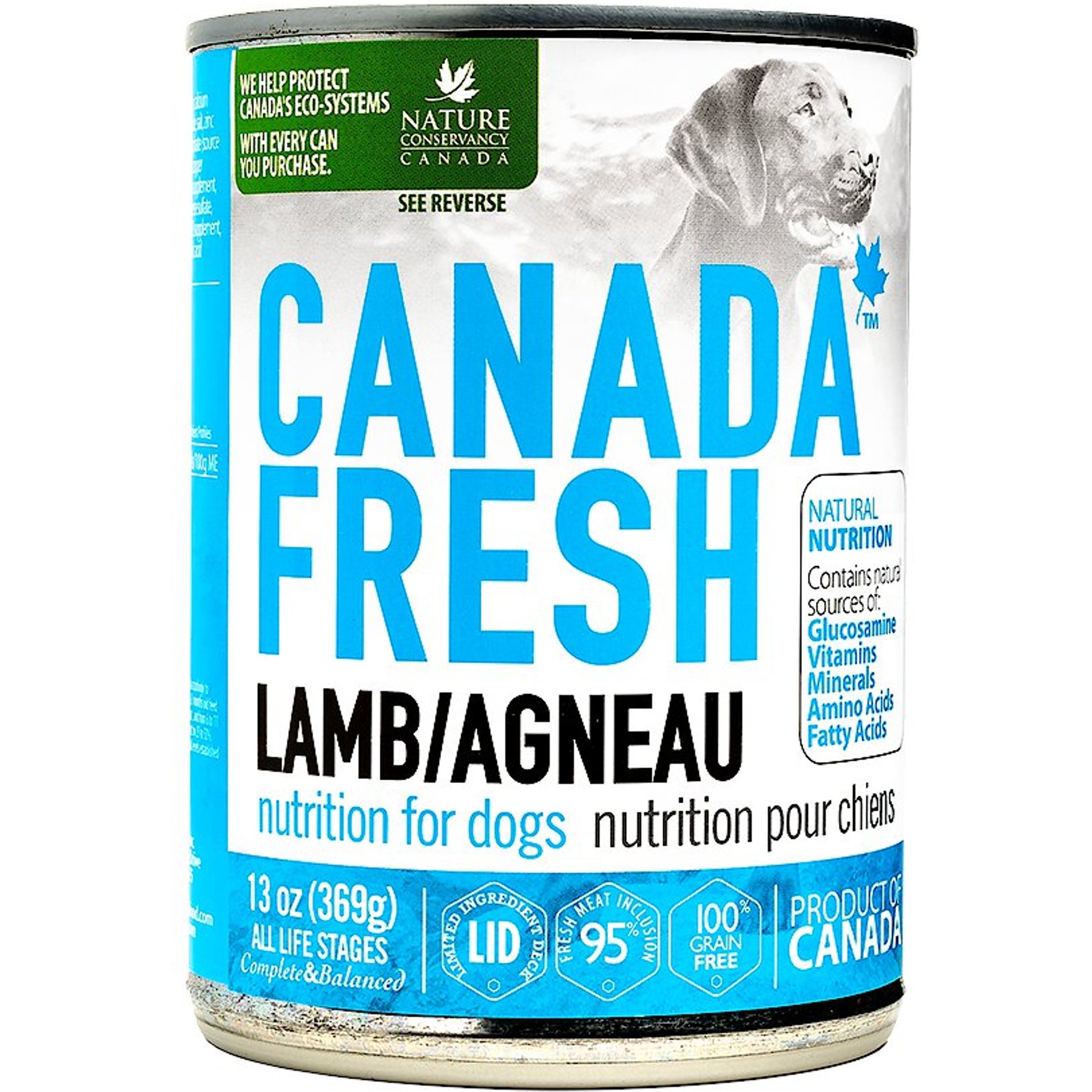 Canada Fresh Lamb Canned Dog Food