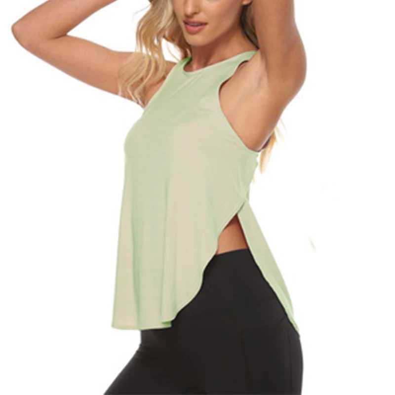 Yoga vest womens running shirt sleeveless fitness vest sports vest quick drying breathable fitness vestXJ250410