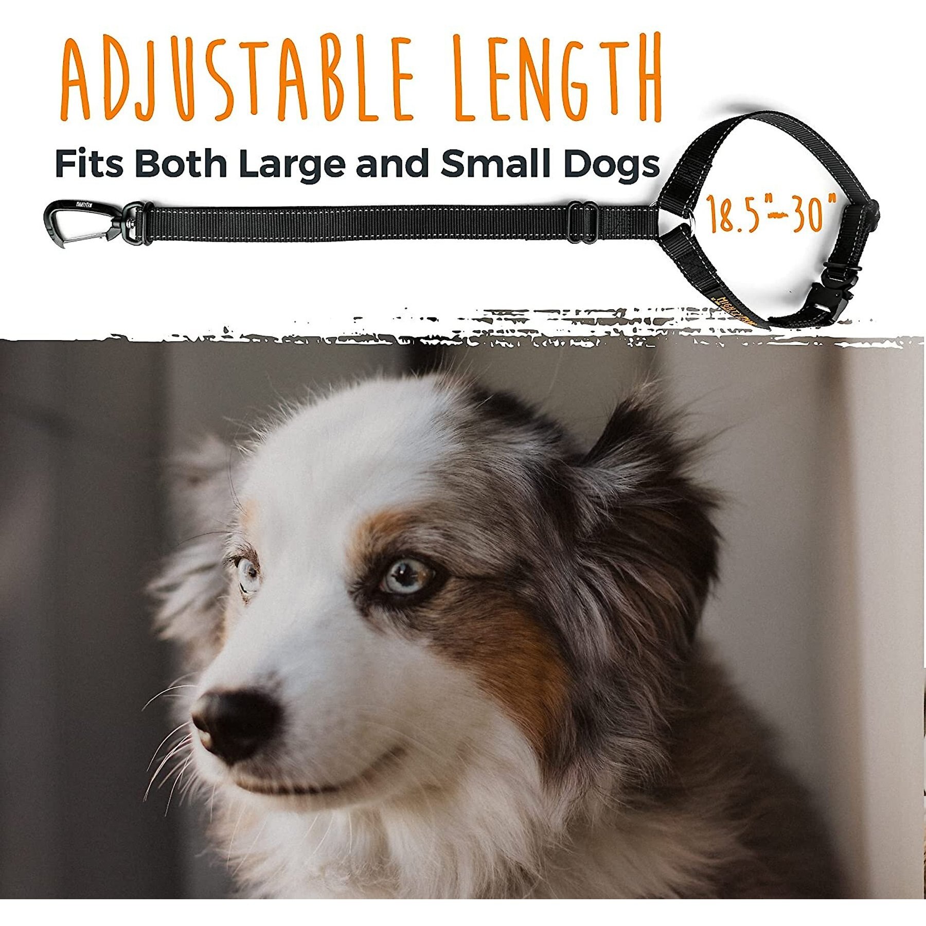 Mighty Paw Headrest Dog Seat Belt