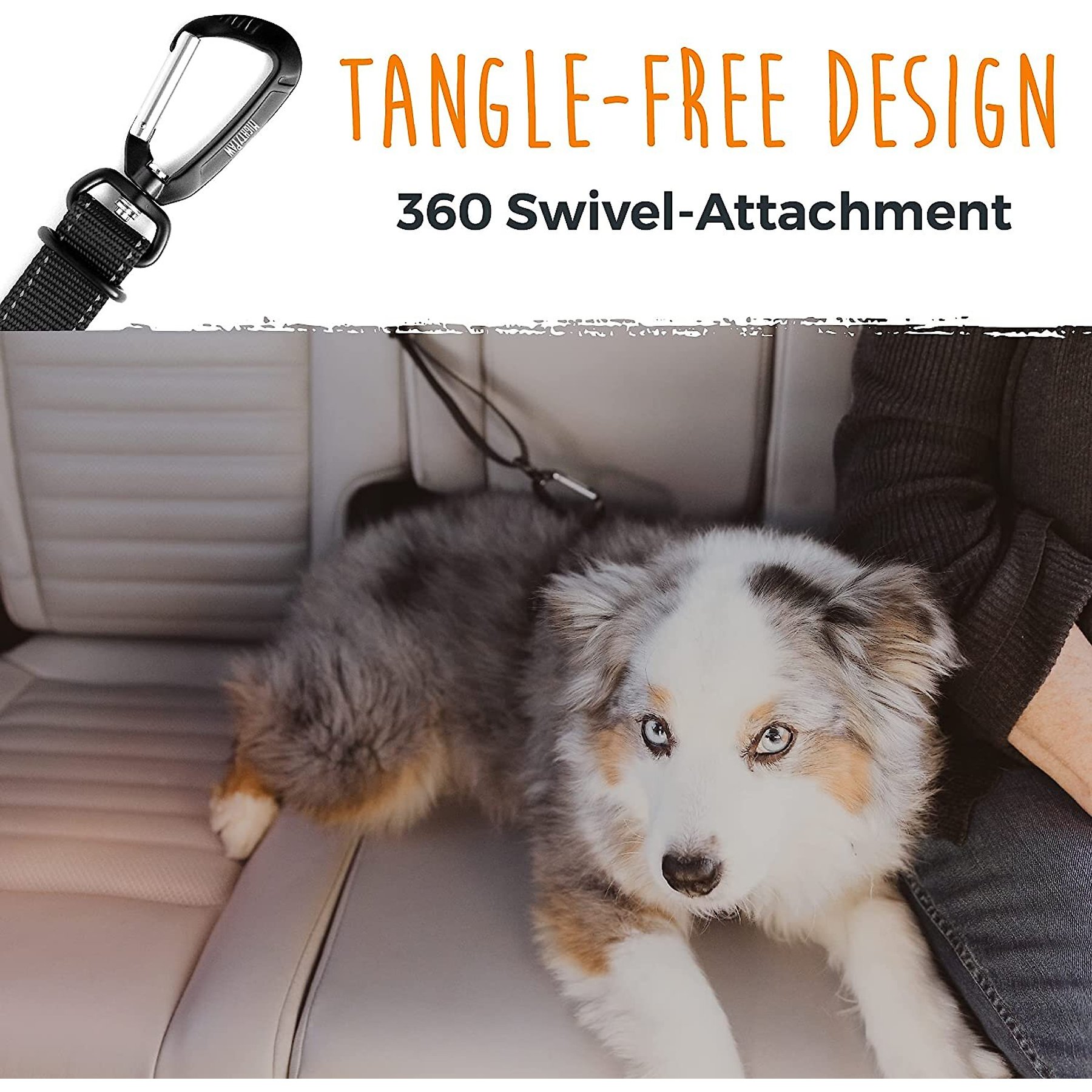 Mighty Paw Headrest Dog Seat Belt