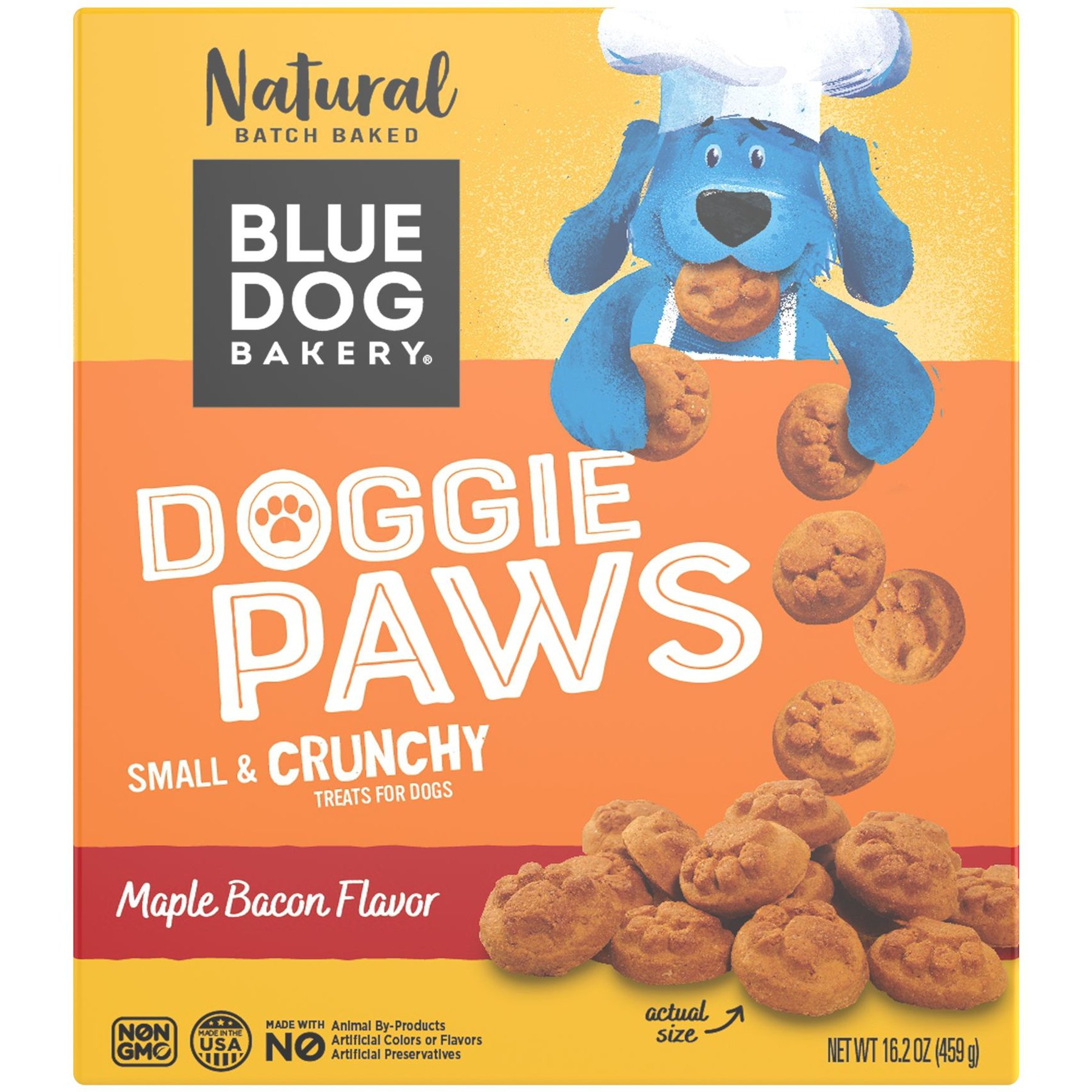 Blue Dog Bakery Doggie Paws Maple Bacon Dog Treats
