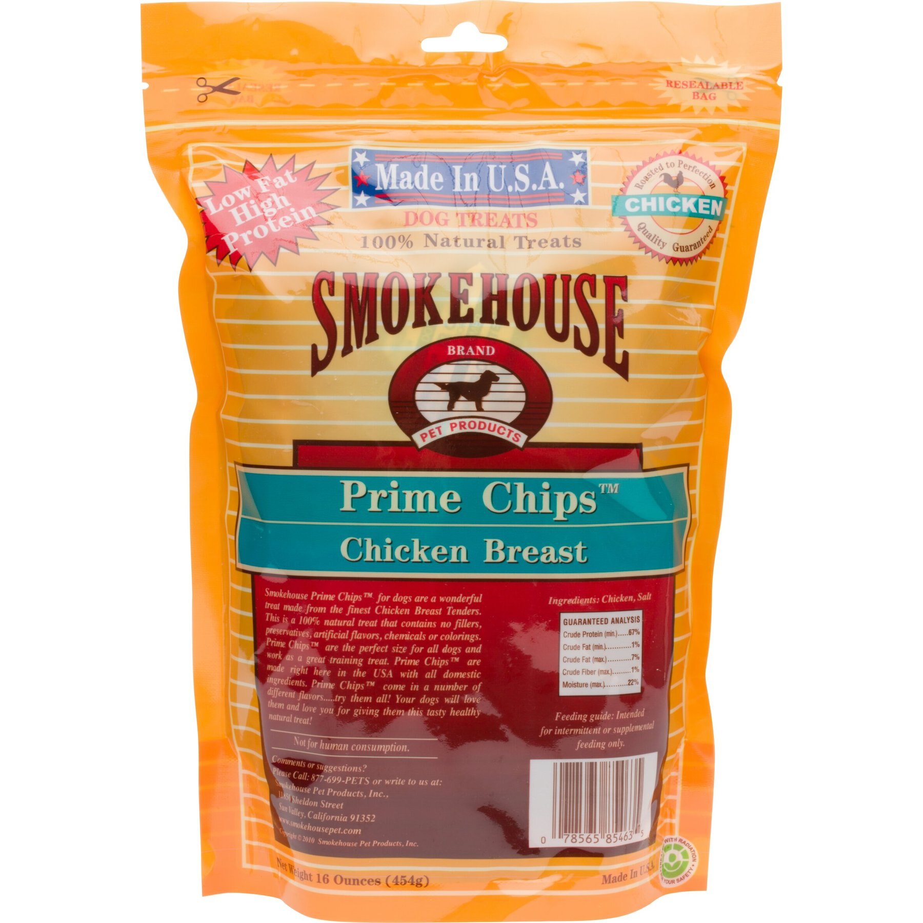 Smokehouse USA Chicken Breast Prime Chips Dog Treats