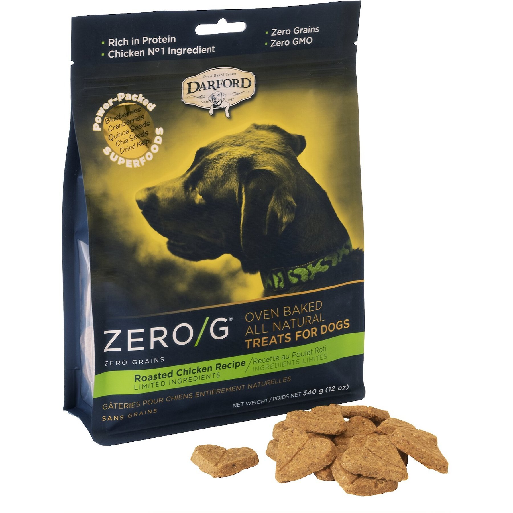 Darford Zero/G Grain-Free Roasted Chicken Dog Treats