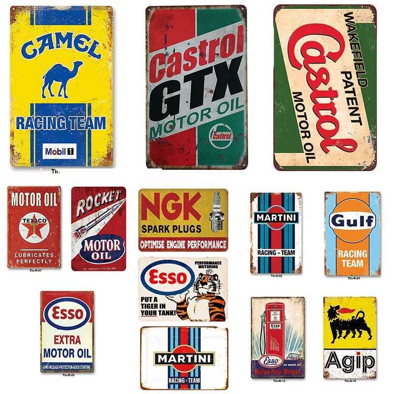 NEW Metal Wall Signsvintage Room Decorative Metal Plate Deco Garage Vintage Posters Motorcycle Garage Vintage Decor FG01XJ241120