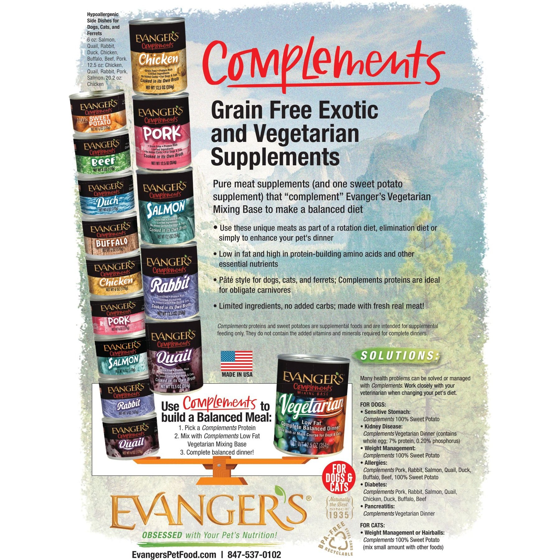 Evanger's Grain-Free Beef Canned Dog & Cat Food