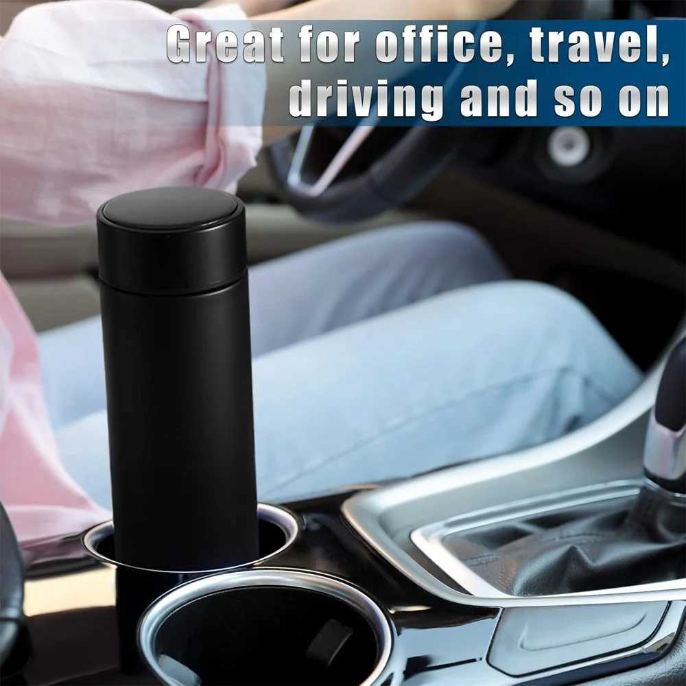 Hot water bottle digital hot water bottle stainless steel tea inhaler cup isothermal vacuum thin sheet hot and cold beverages M241121
