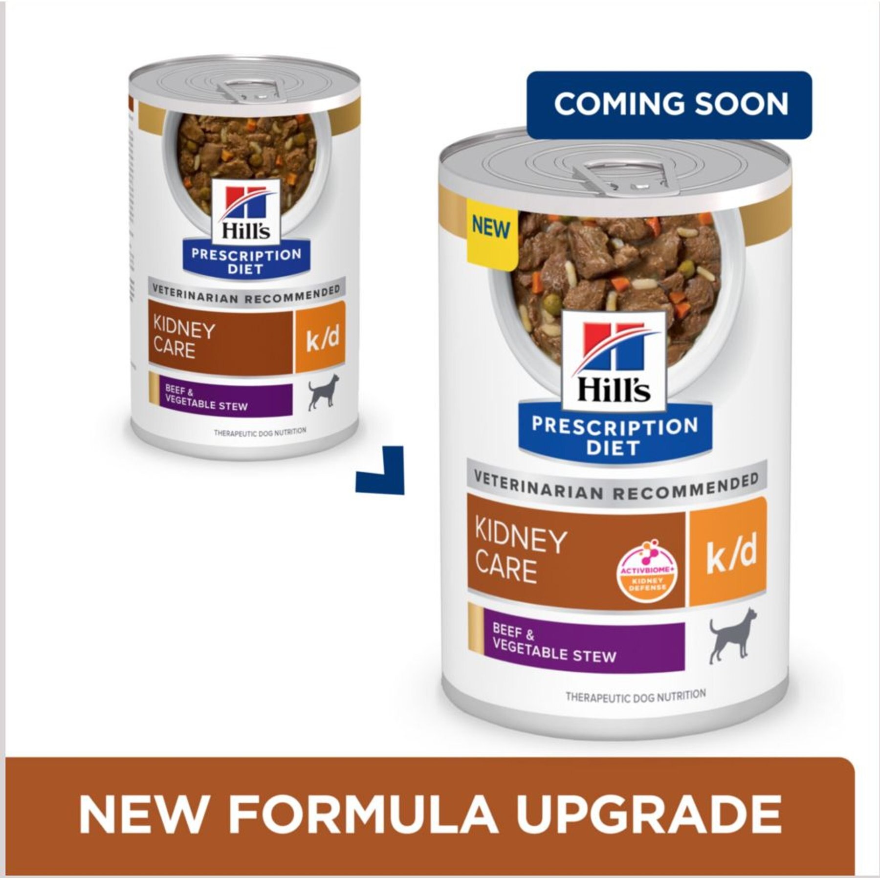 Hill's Prescription Diet k/d Kidney Care Beef & Vegetable Stew Canned Dog Food