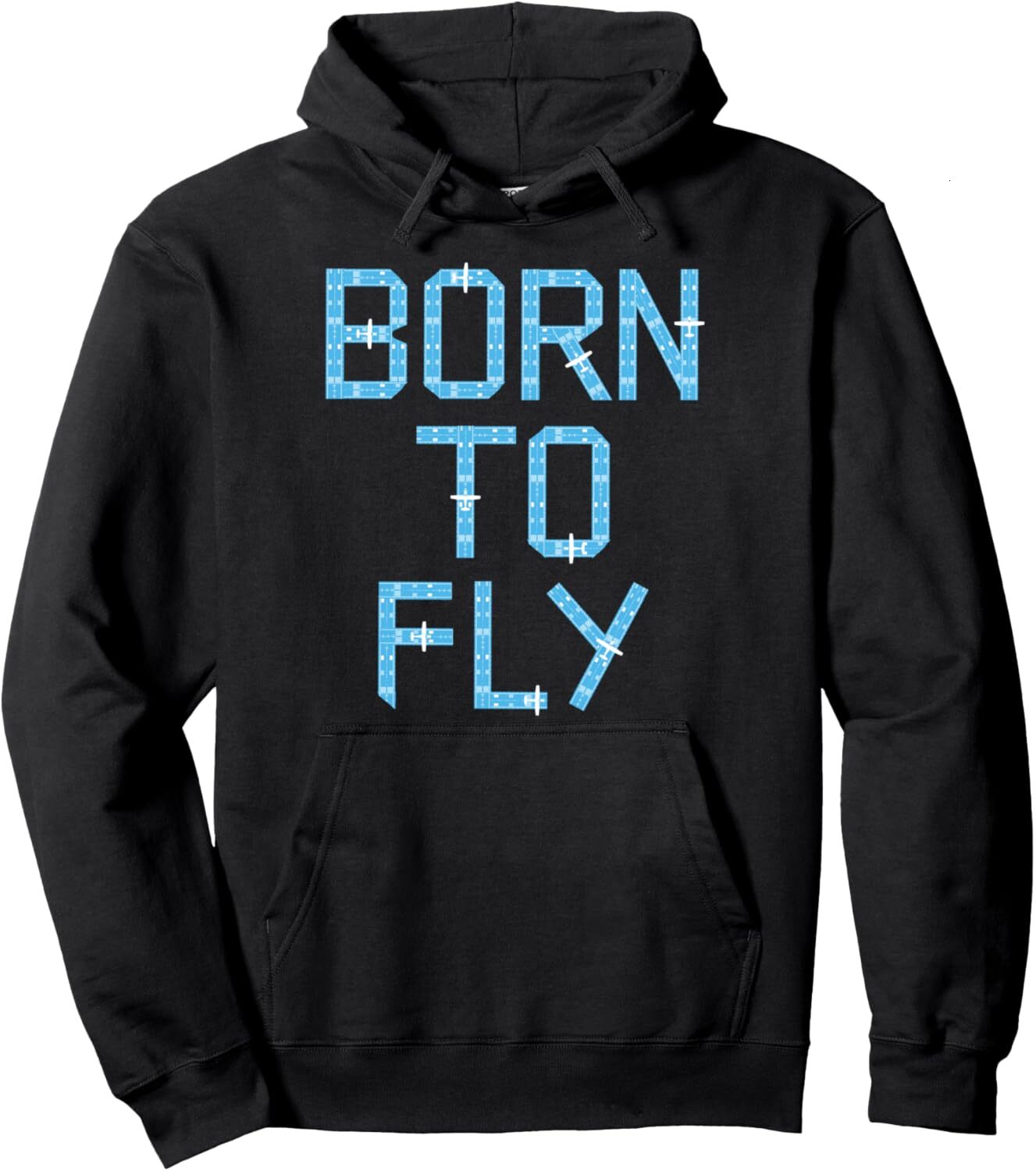 Hoodie for Mens Womens Funny Born To Fly Private Pilot Runway Gift Tee Pullover Hoodie Graphic Hoodies sweatshirt cool