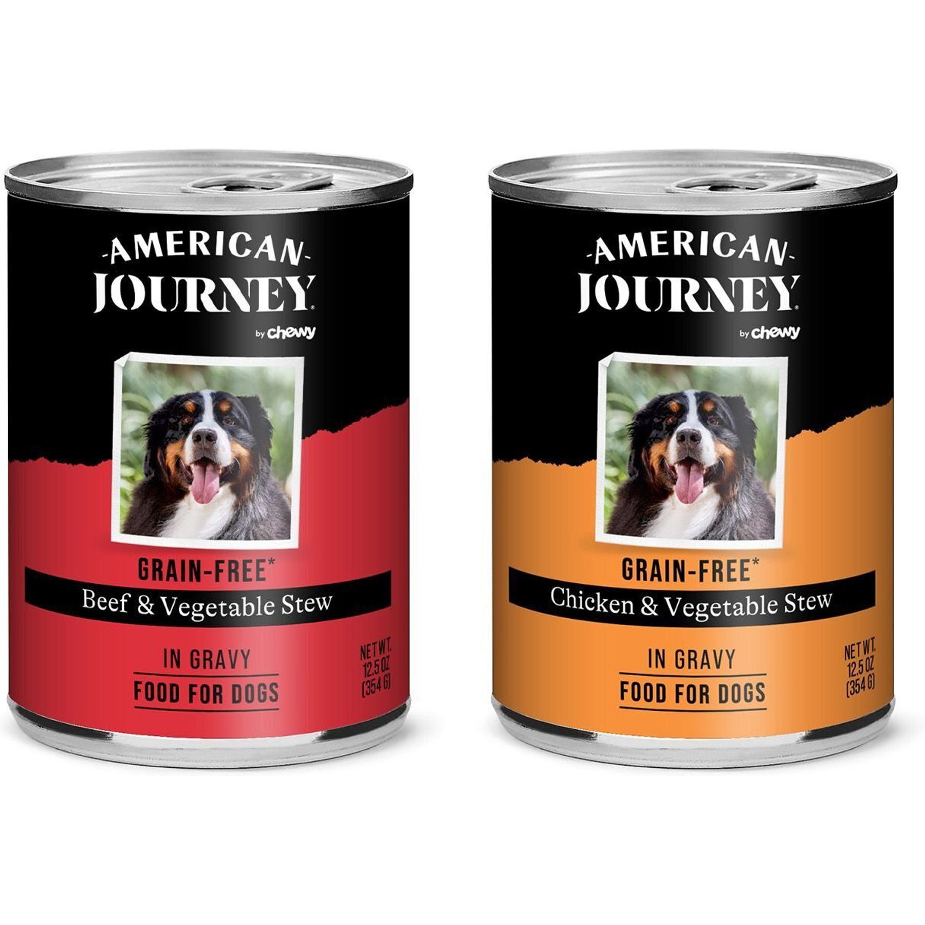 American Journey Stews Poultry & Beef Variety Pack Grain-Free Canned Dog Food