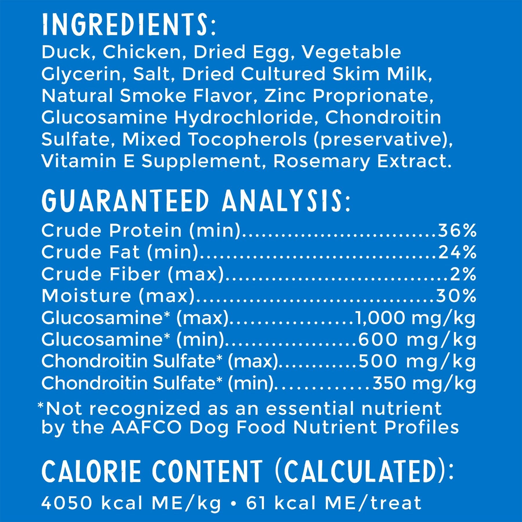 Happy Hips Grilled Strips Duck Recipe Grain-Free Dog Treats
