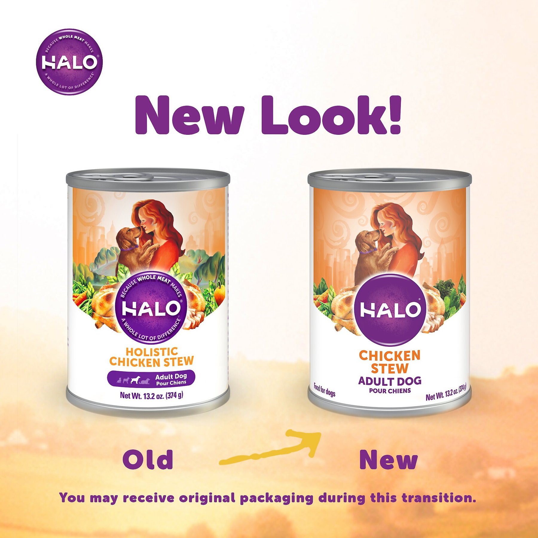 Halo Holistic Chicken Stew Adult Canned Dog Food