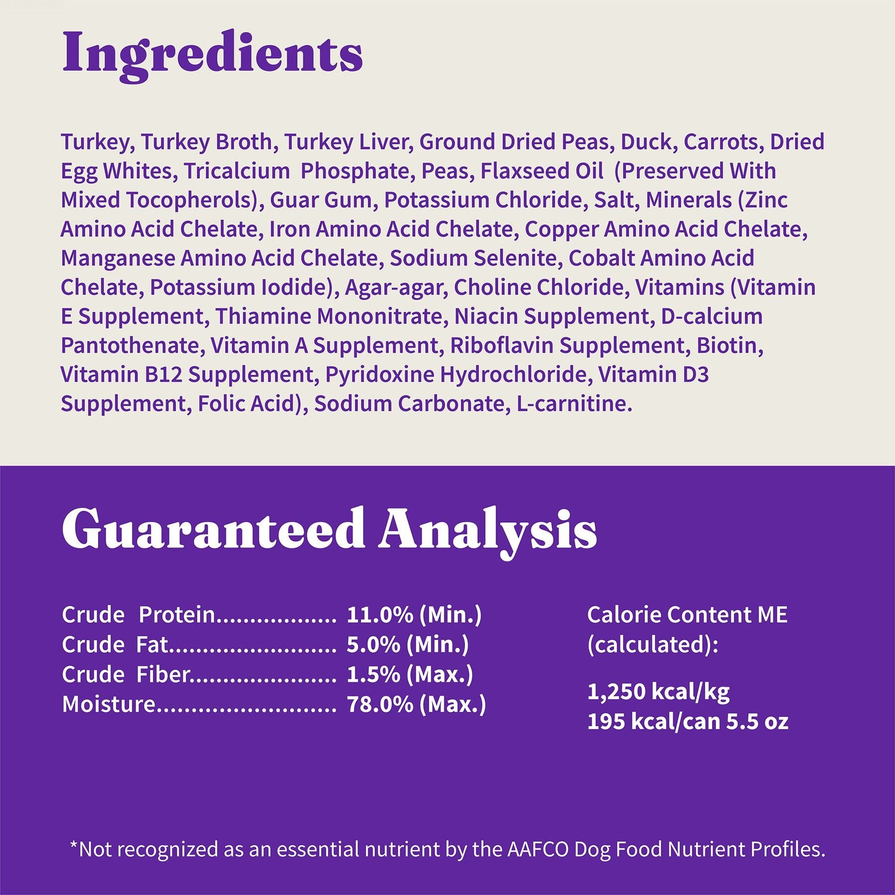 Halo Turkey & Duck Recipe Grain-Free Small Breed Canned Dog Food, 5.5-oz, case of 12