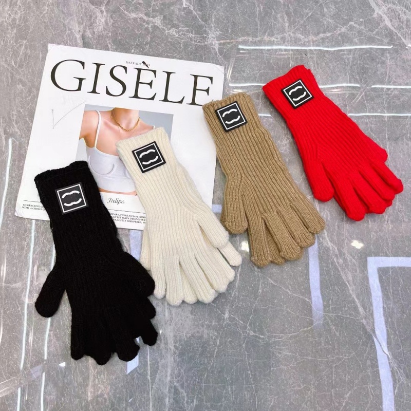 Fashion Designer Gloves Women's Gloves Luxury charm printing 5 finger gloves Warm and comfortable winter cold protection High quality gift top1