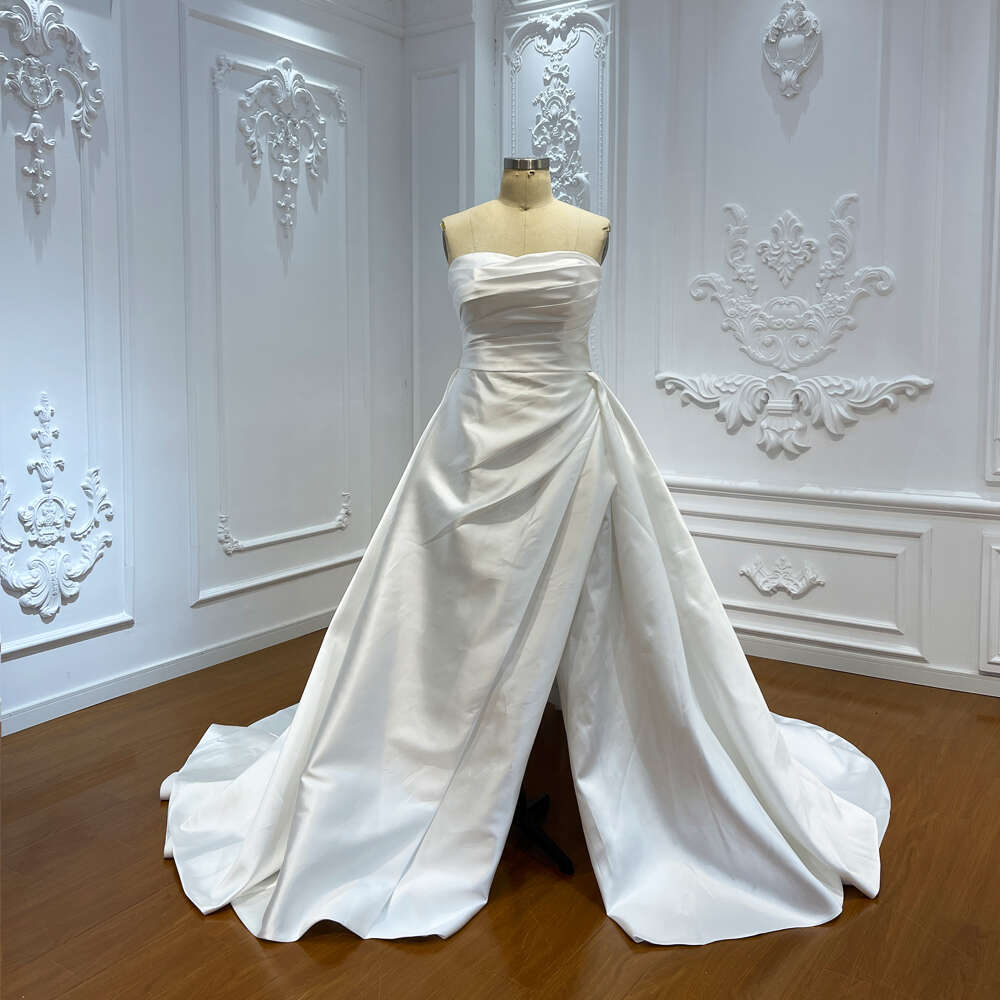 Strapless Customized Hot Sale Stain A E Plus Size Wedding Dress