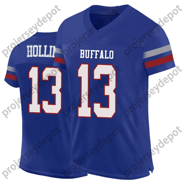 2024/25 Football Jerseys 17 Allen 11 Trubisky 4 Cook 22 Davis 26 Johnson 41 Gilliam 0 Coleman 18 Cooper 13 Hollins 1 Samuel Stitched Embroidery Custom
