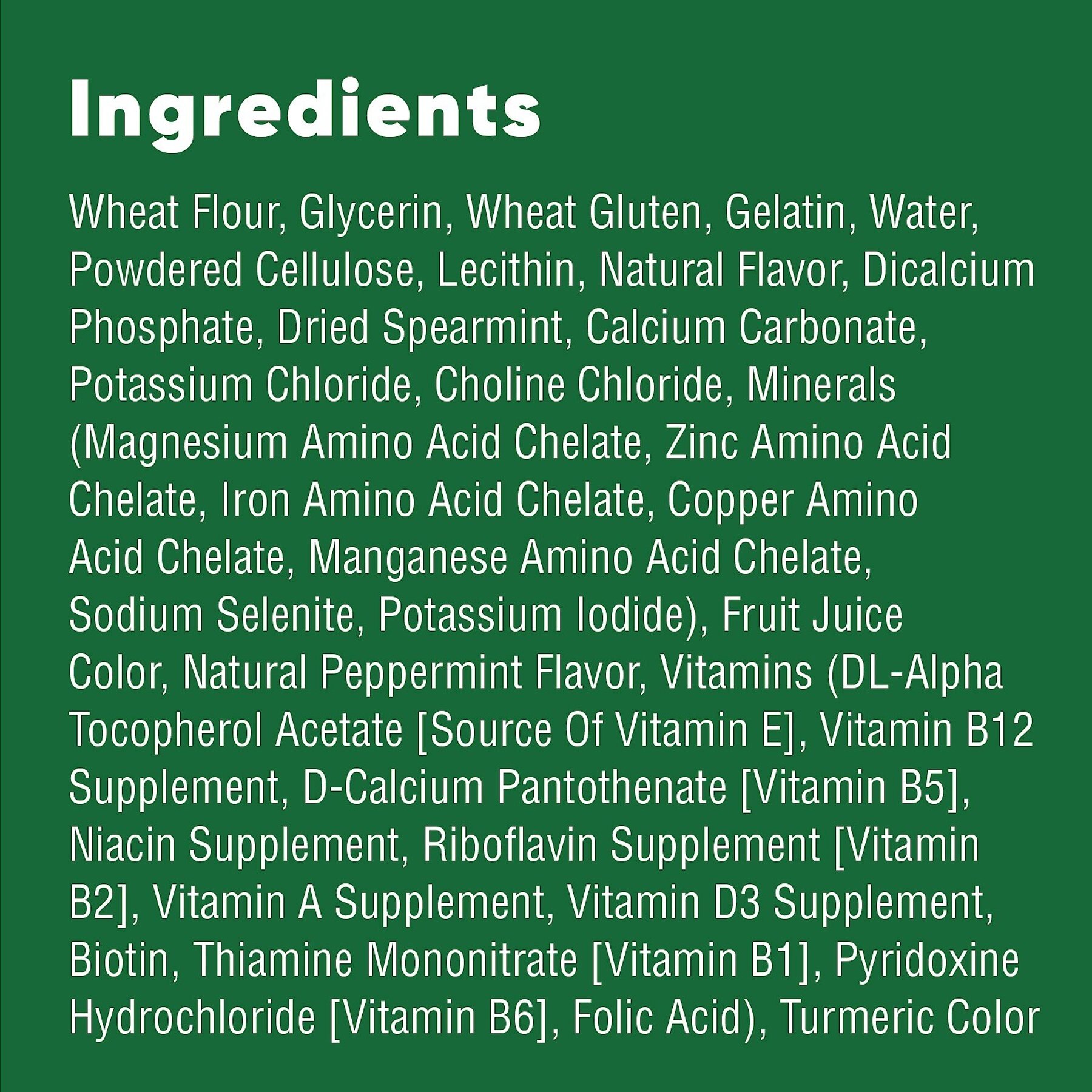 Greenies Anytime Bites Mint Flavor Soft & Chewy Dog Treat