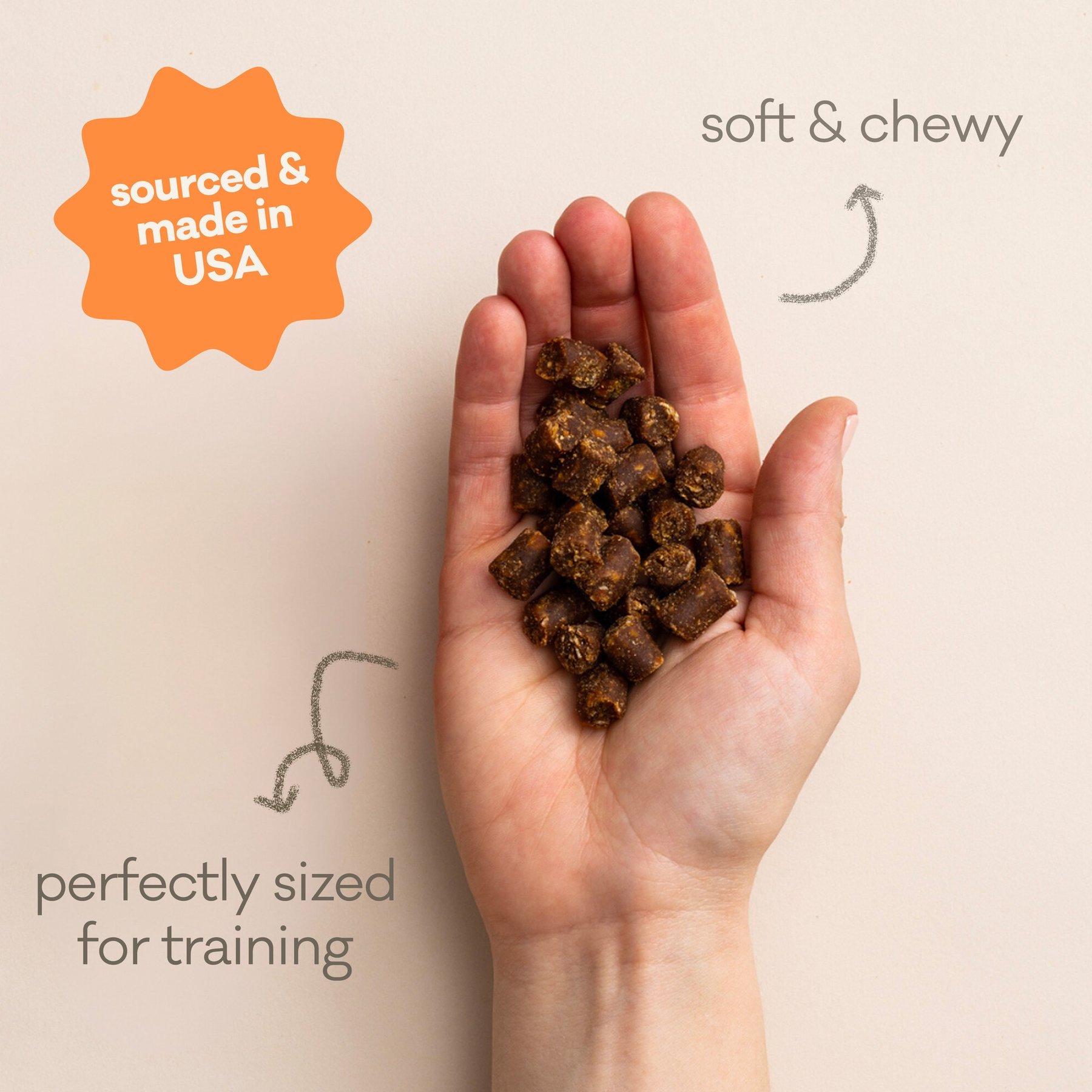 Polkadog Wonder Nuggets Peanut Butter Flavor Soft & Chewy Dog Treats