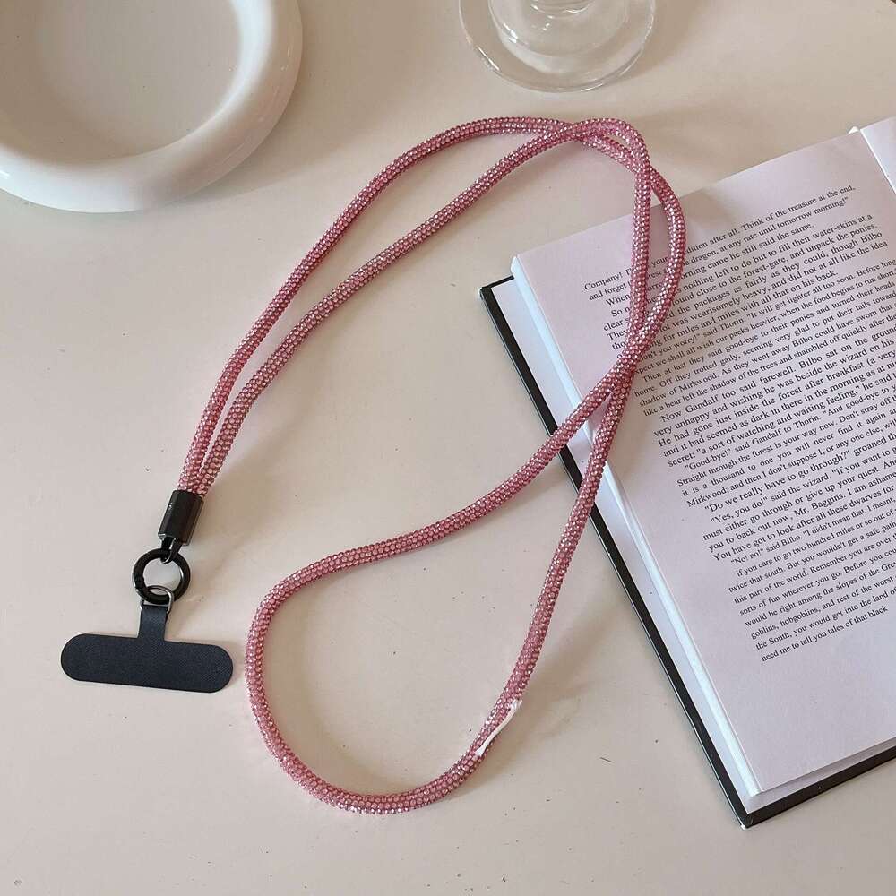 Water Chain, Mobile Phone Rope, and Short Wrist Style Accessories for Girls, Full Dia Accessories, New Long Neck Hanging Hanger