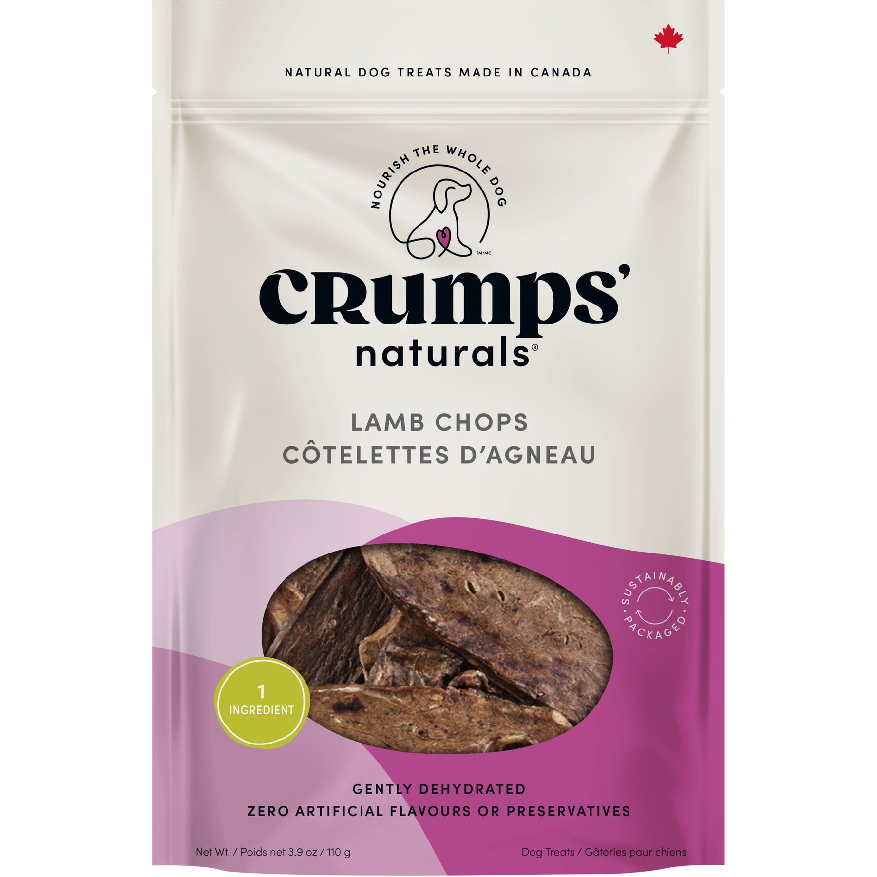 Crumps' Naturals Lamb Chops Dog Treats