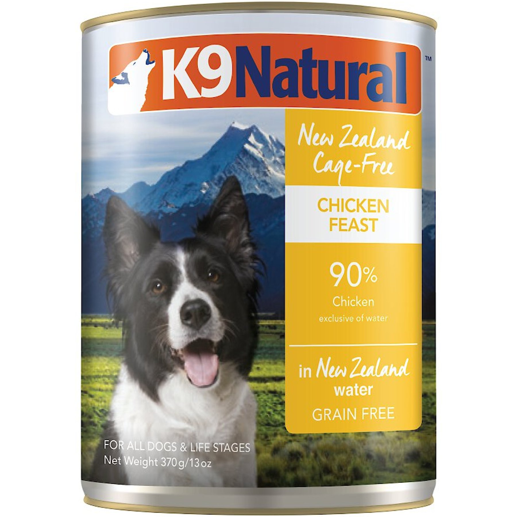 K9 Natural Cage-Free Chicken Feast Grain-Free Canned Dog Food