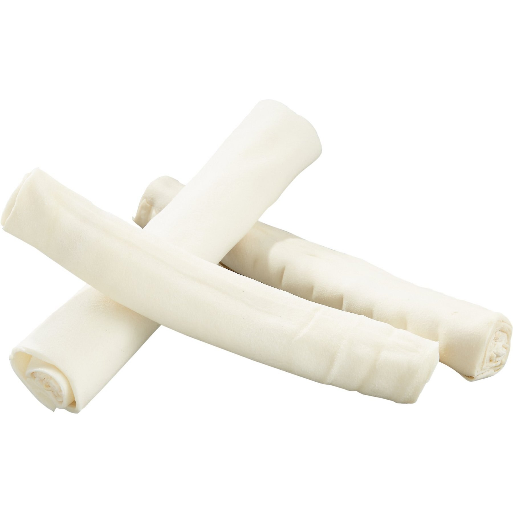 Pure & Simple Pet 8" Rawhide Retriever Roll Dog Treat, Large