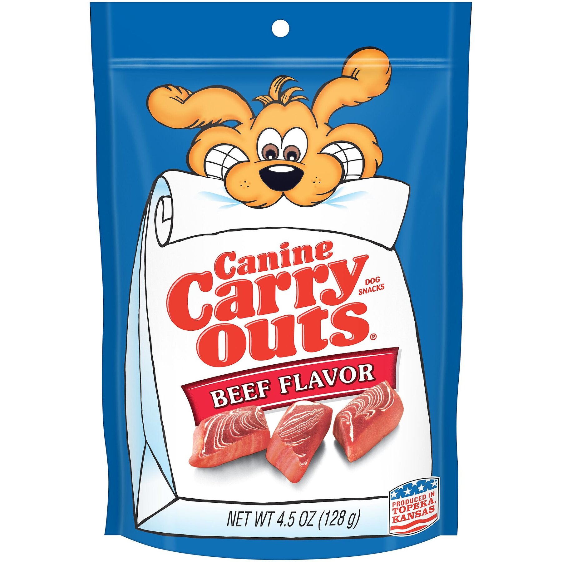 Canine Carry Outs Beef Flavor Dog Treats