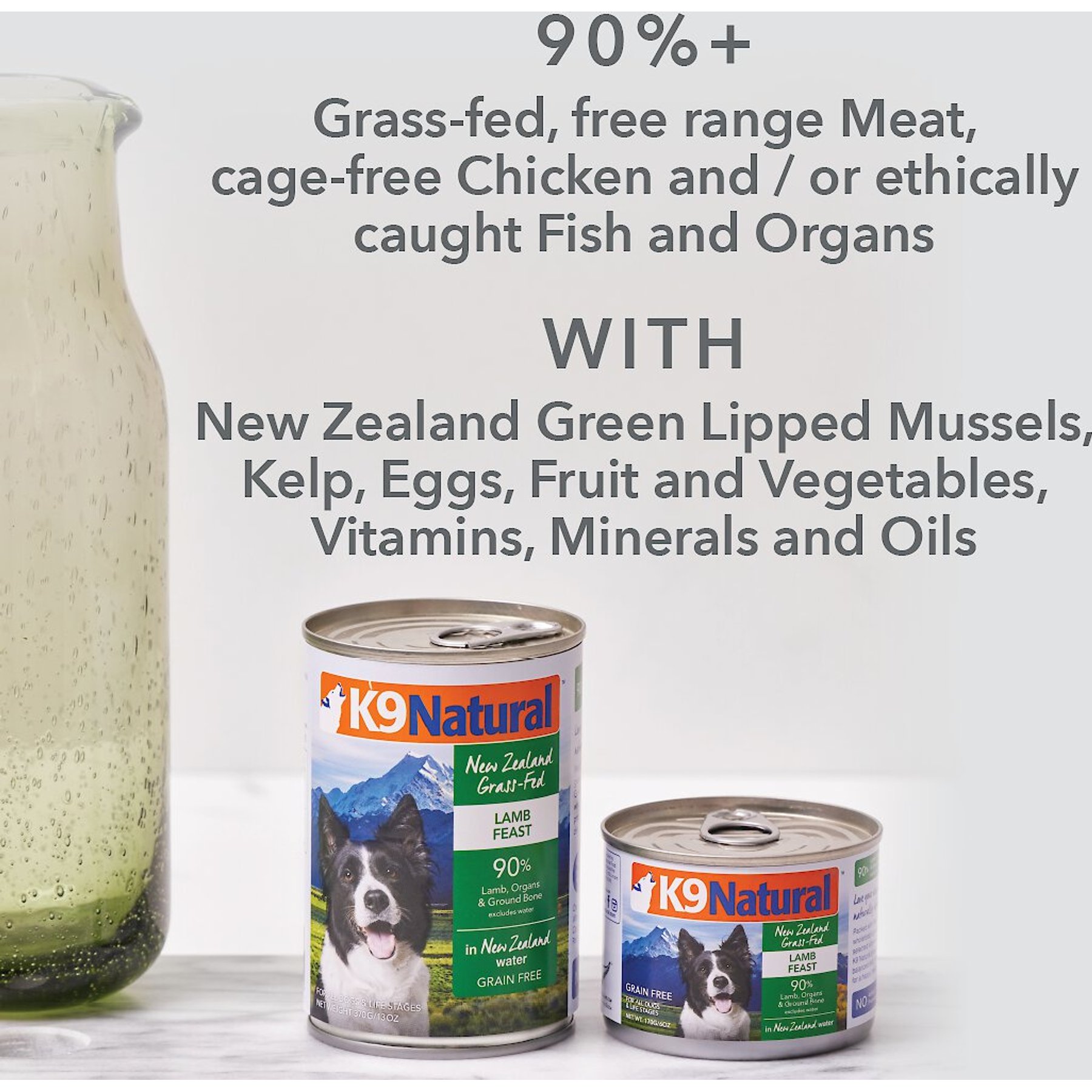 K9 Natural Cage-Free Chicken Feast Grain-Free Canned Dog Food