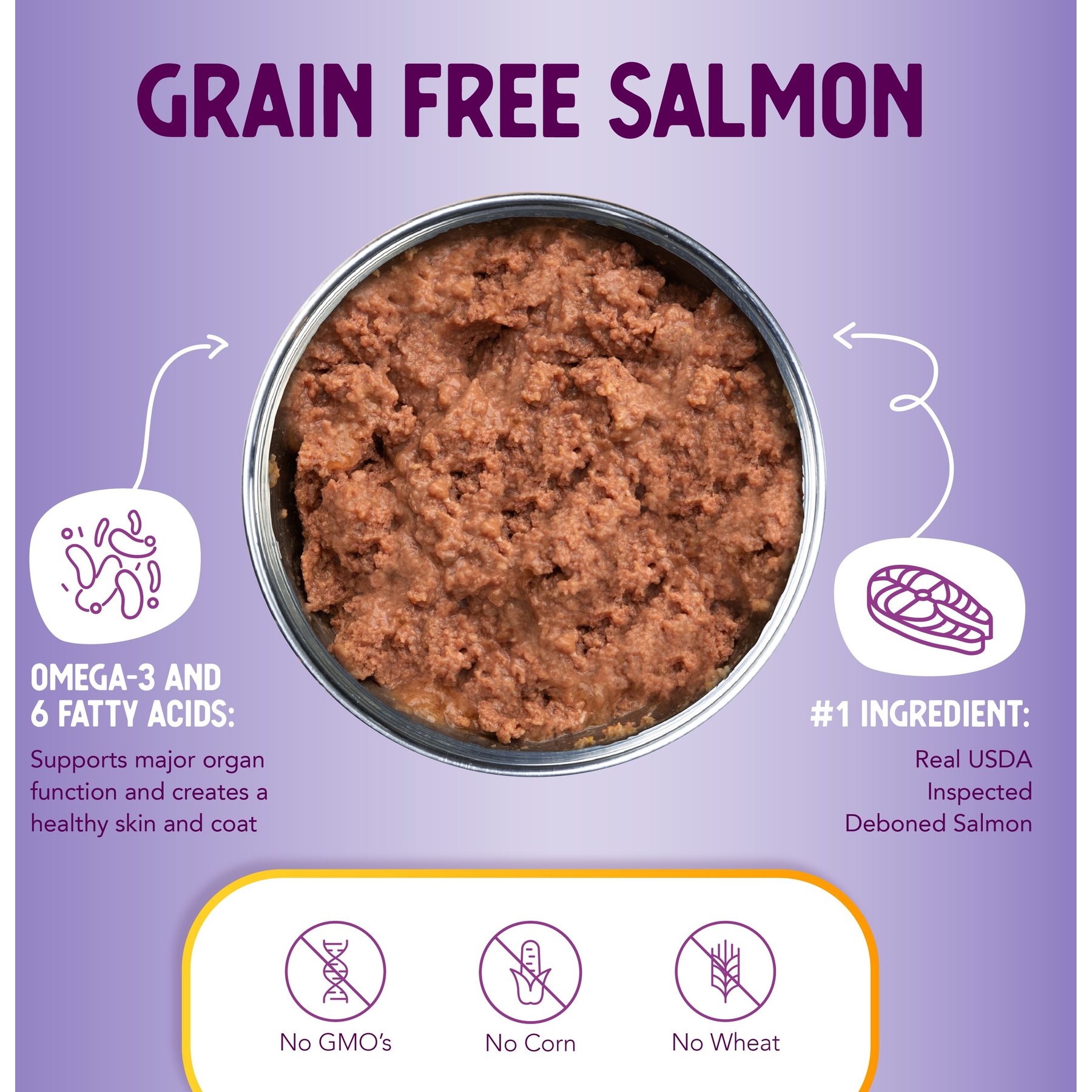 Health Extension Grain-Free Salmon Entree Canned Dog Food
