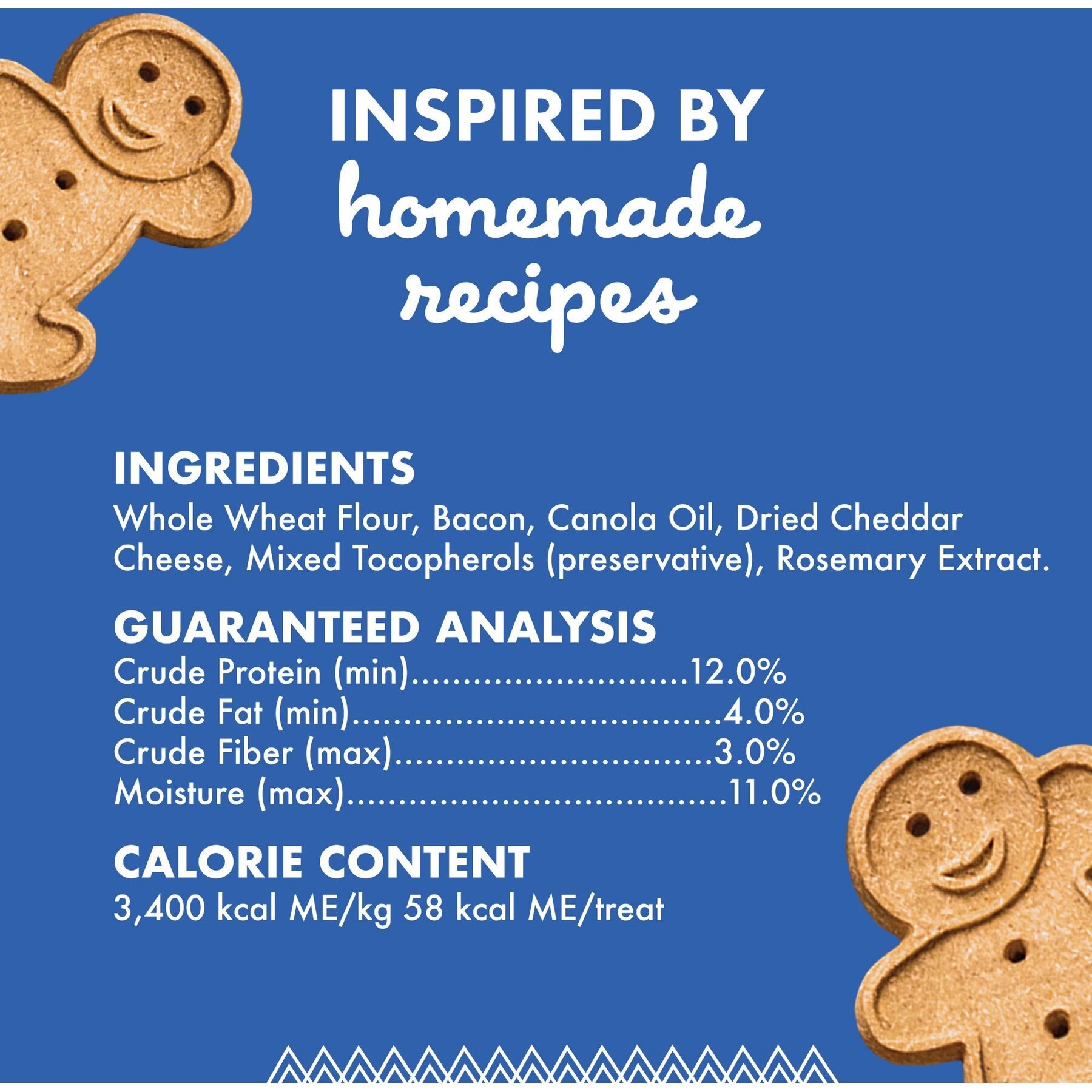 Buddy Biscuits with Bacon & Cheese Oven Baked Dog Treats