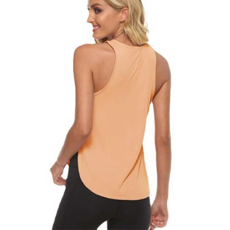 Yoga vest womens running shirt sleeveless fitness vest sports vest quick drying breathable fitness vestXJ250410
