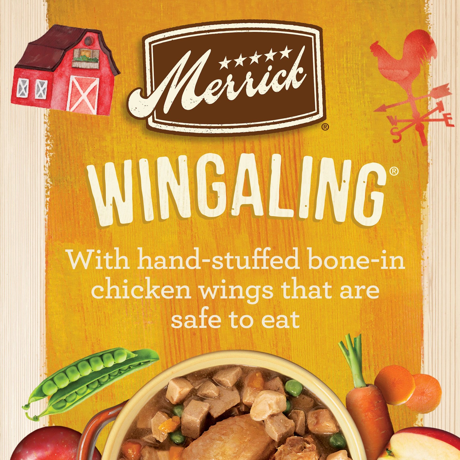 Merrick Grain-Free Wet Dog Food Wingaling