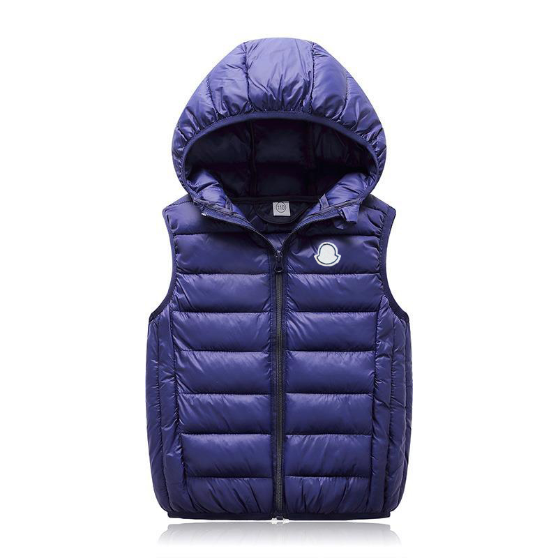 Kids Hooded Waistcoat Baby Vest Sleeveless Down Jacket For Infants Comfortable And Fashionable Gilet