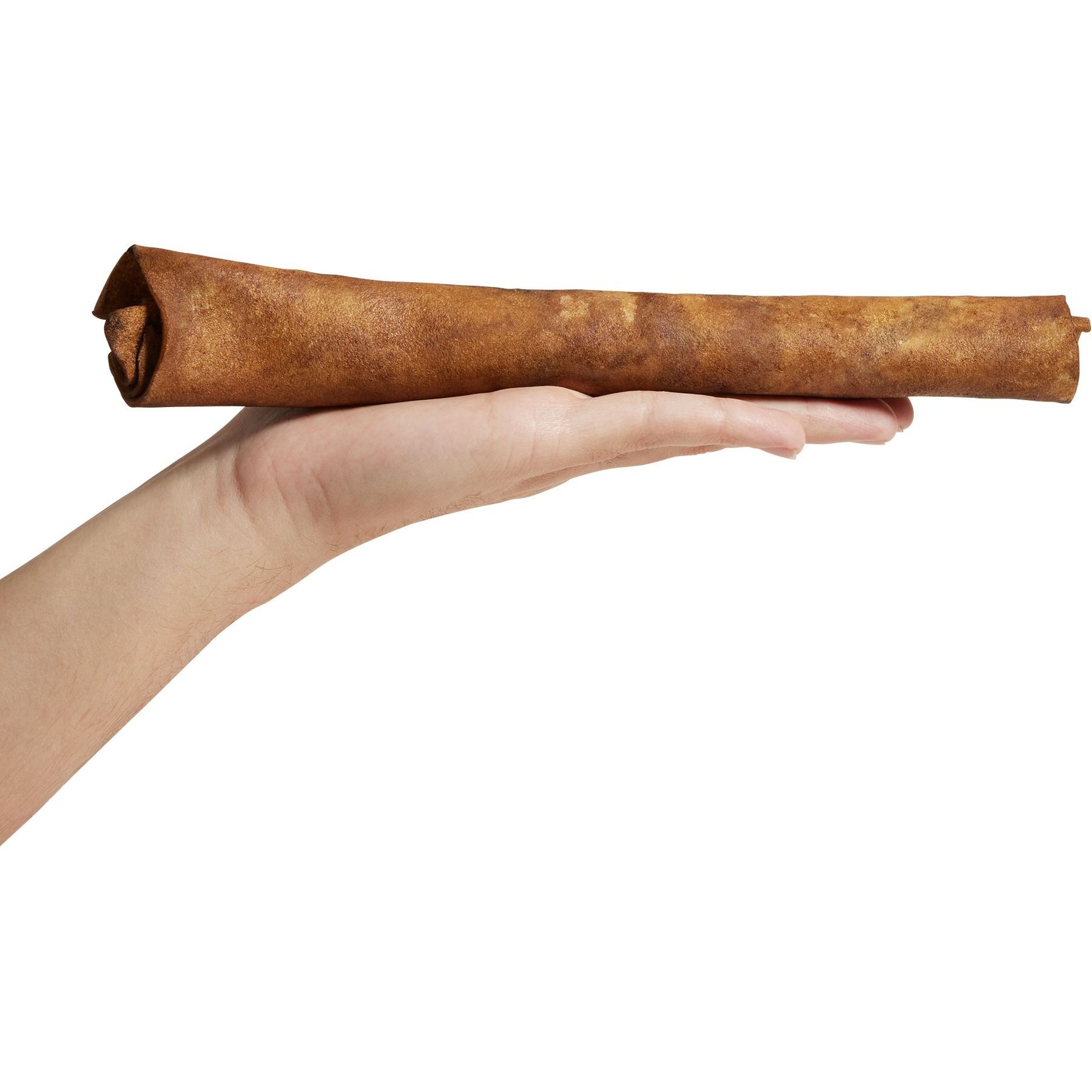 Canine's Choice DogLicious 10" Beef Flavor Retriever Rawhide Roll Dog Treat
