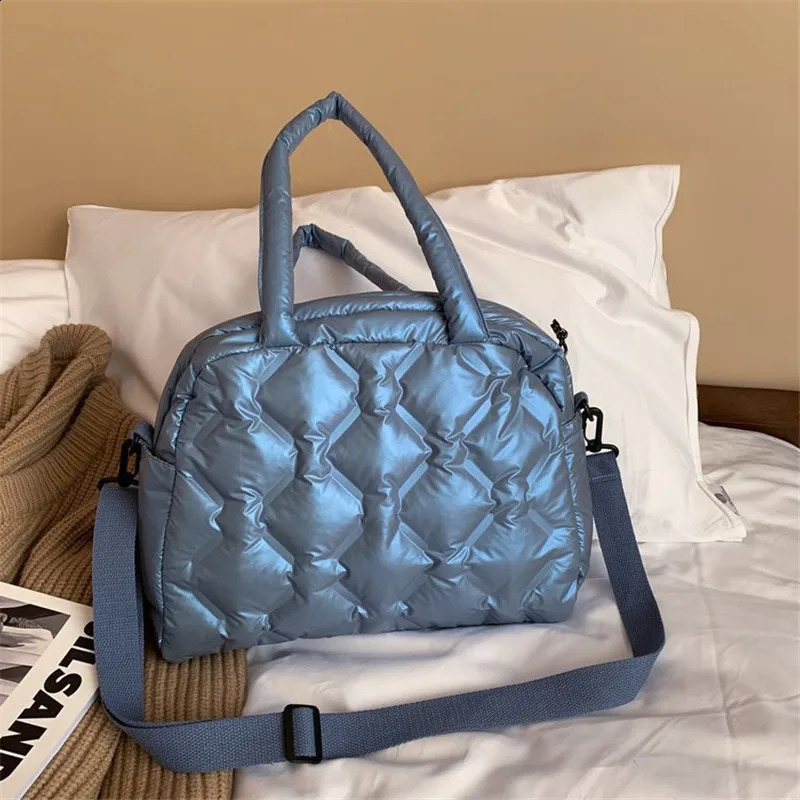 New Free Shipping Designer Bag Home Products Er Womens Down Cushion Handbag Shoulder Bag