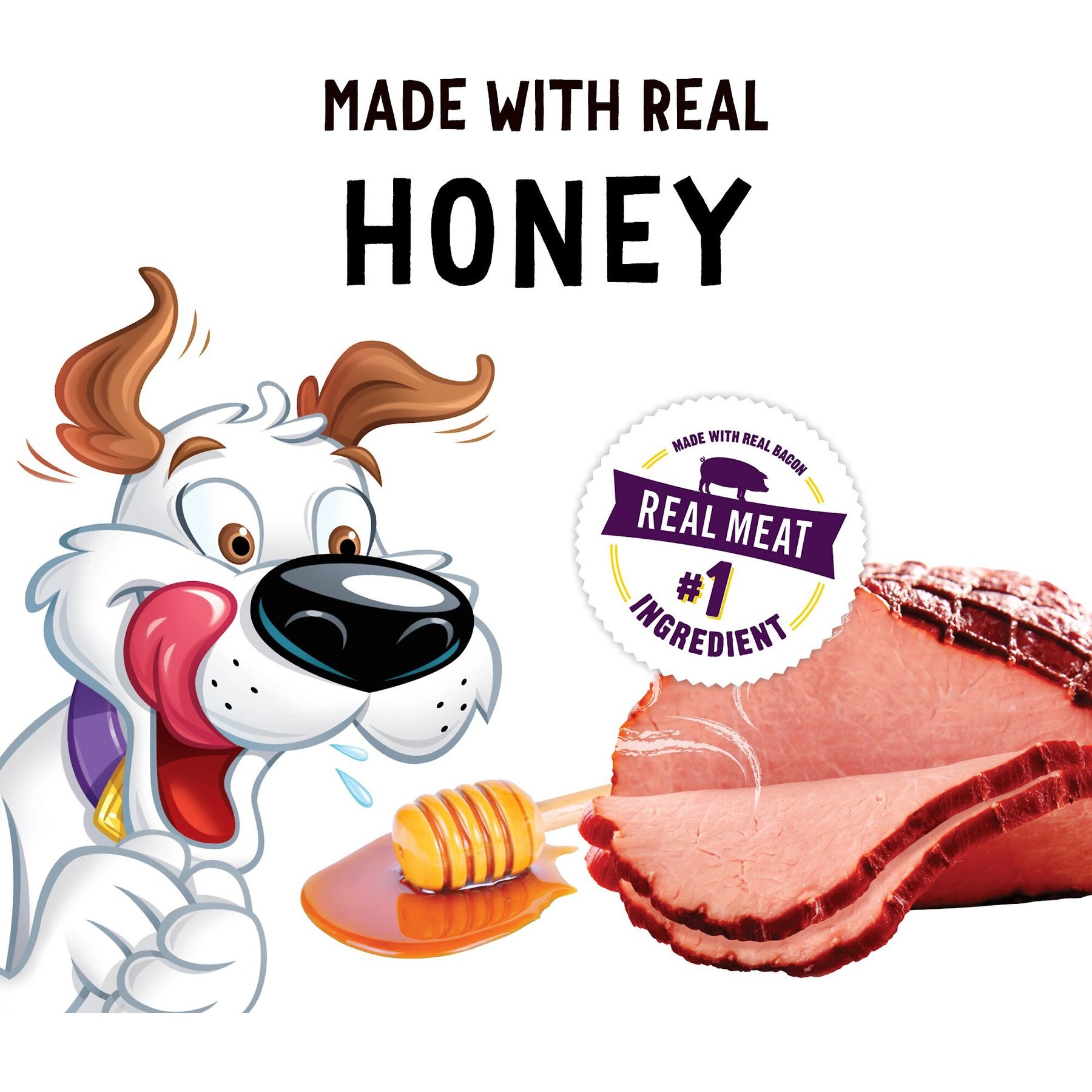 Purina Beggin' Limited Edition Homestyle! Honey N Ham Flavored Dog Treat